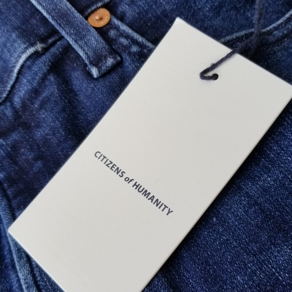 Citizens of Humanity Libby Relaxed Bootcut Denim Jeans 27 Light Wash High Rise - Picture 12 of 14